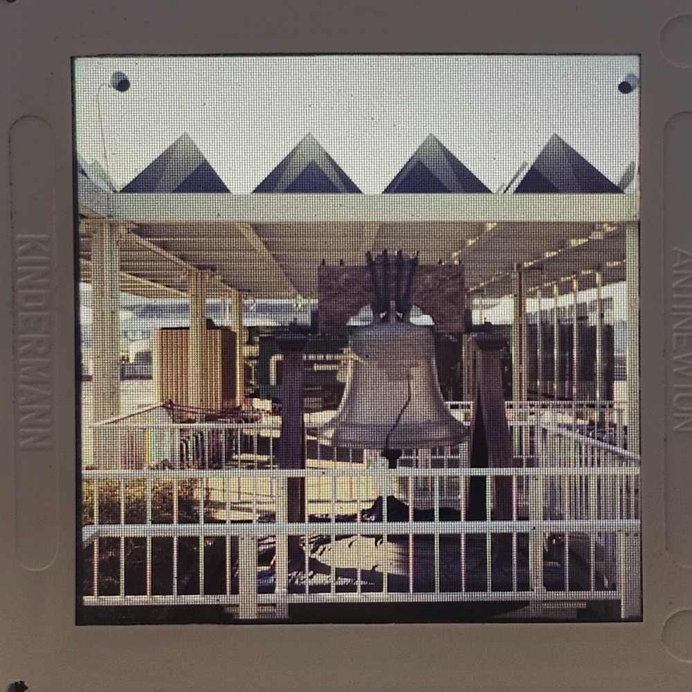 120 Medium Format Slide 1964 Worlds Fair New York City Pennsylvania Liberty Bell